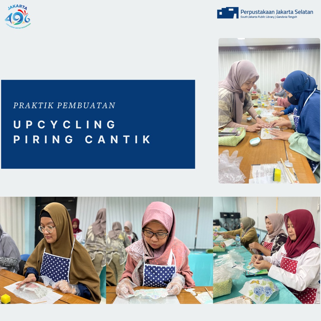 Workshop Upcycling Piring Cantik